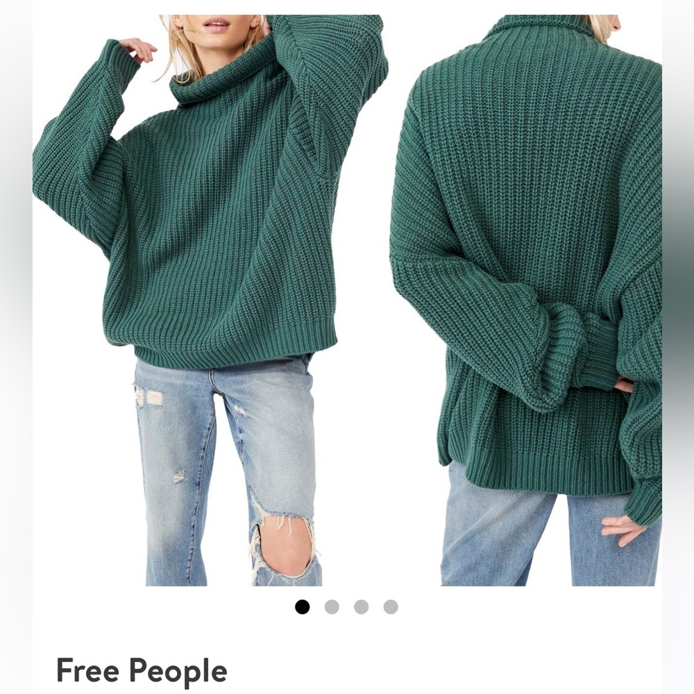 Free People Swim Too Deep Turtleneck Sweater